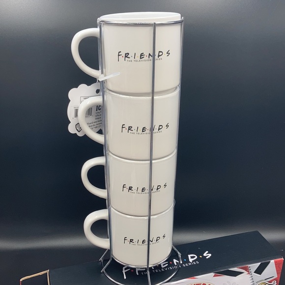 Friends central perk coffee cup set & desk mat - Picture 3 of 5